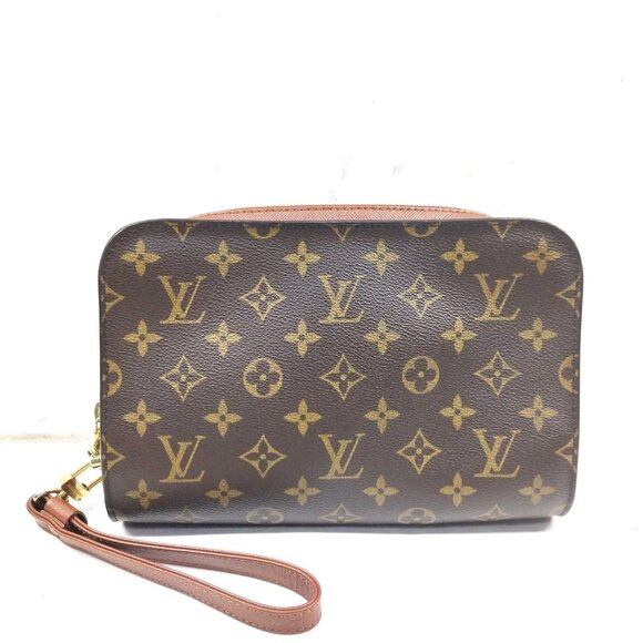 Louis Vuitton Handbags - Authentic Louis Vuitton LV Clutch Orsay Brown Monogram mn378-120625